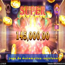 jogo de matematica reciclavel